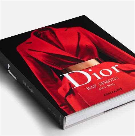 raf simons dior book